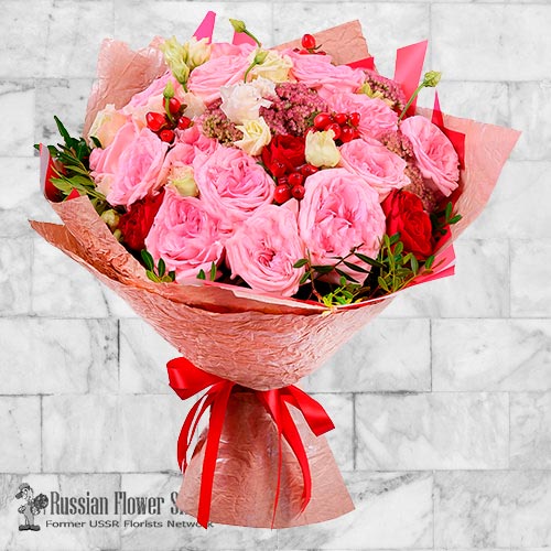 Bouquet de roses de Russie #50